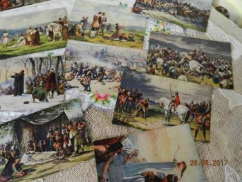 Konvolut 21 starých pohlednic Česká Historie